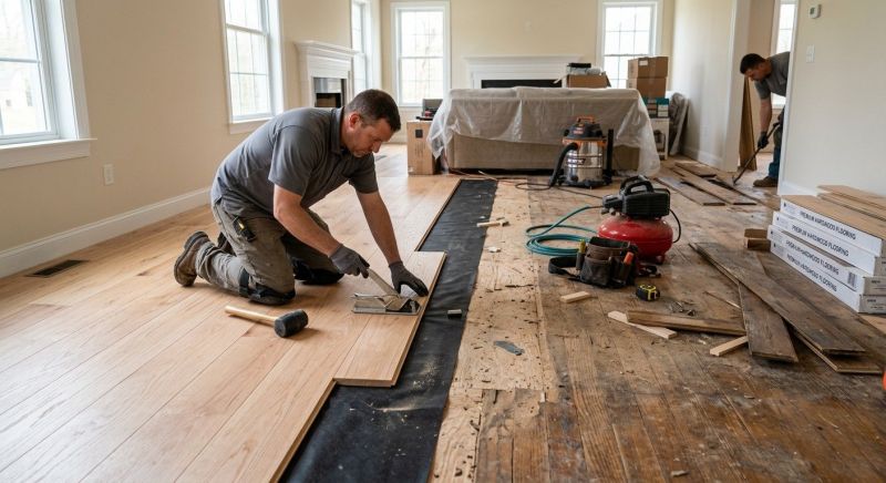 Wood Flooring Replacement in Stokes County, NC