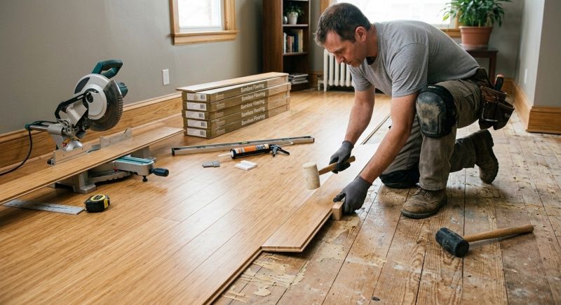 Bamboo Flooring Installation in Winston Salem, NC
