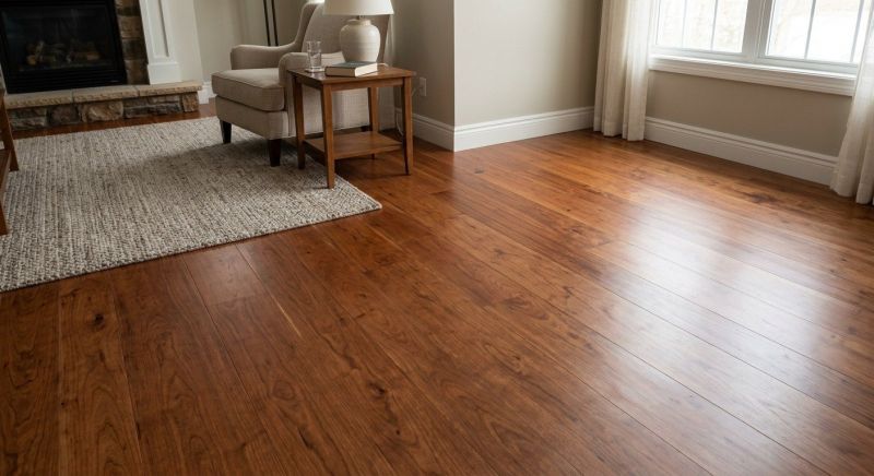 Cherry Floor Installation in Thomasville, NC