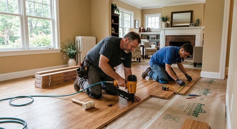 Hardwood Floor Installation in High Point, NC