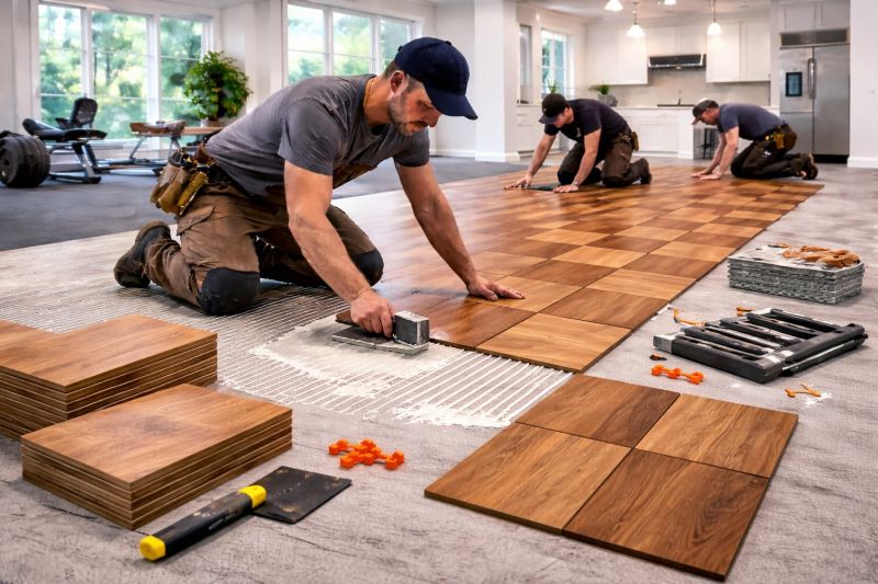 Hardwood Floor Installation in Madison, NC