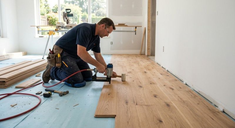 Hardwood Floor Installation in Thomasville, NC