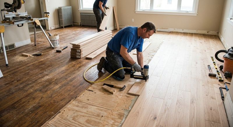 Hardwood Replacement in Advance, NC