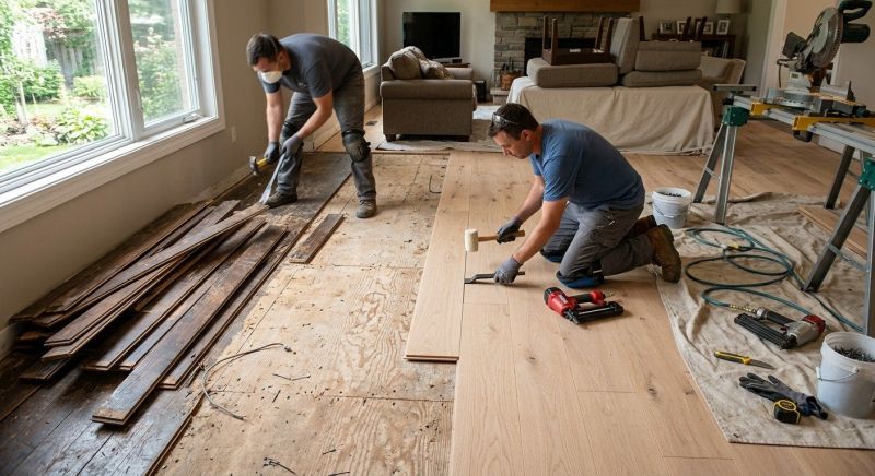 Hardwood Replacement in Stokes County, NC
