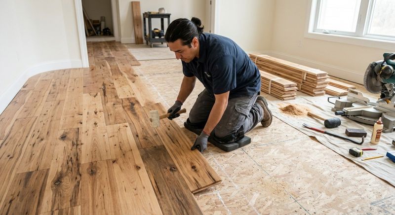 Hickory Floor Installation in Winston Salem, NC