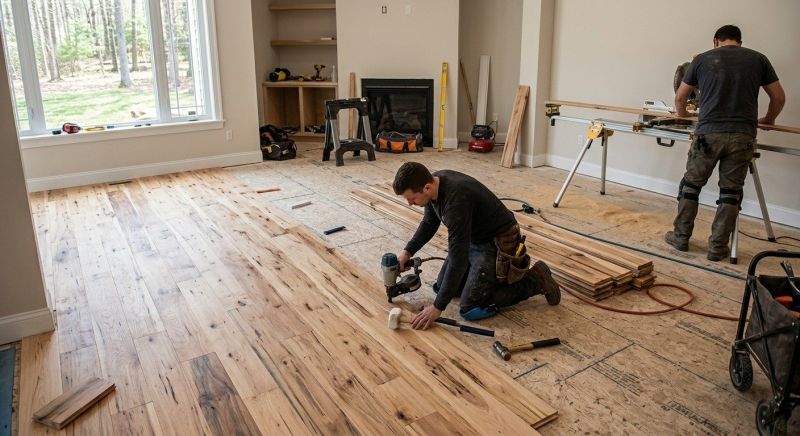 Hickory Floor Installation in Winston Salem, NC