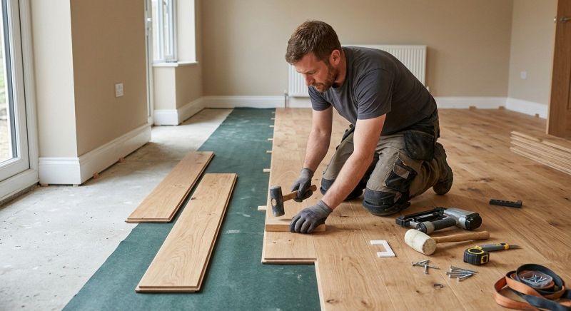 Wood Flooring Installation in Advance, NC