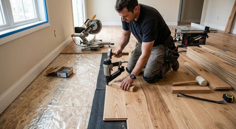 Wood Flooring Installation in Colfax, NC