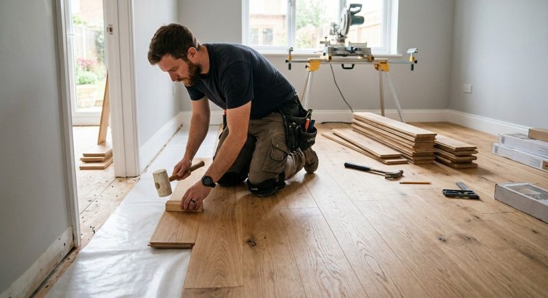 Wood Flooring Installation in Davidson County, NC