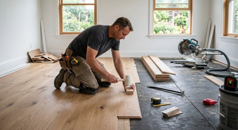 Wood Flooring Installation in Madison, NC