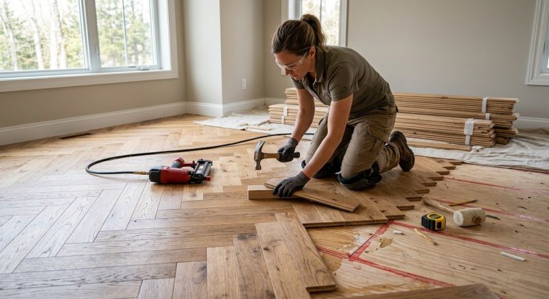 Wood Flooring Installation in Stokes County, NC